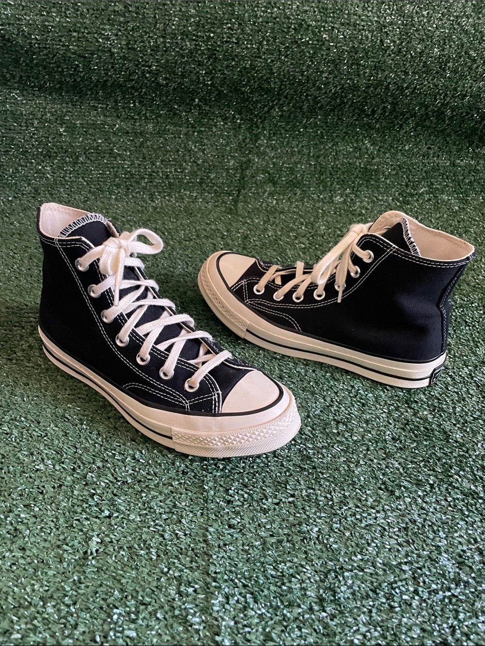 Converse Chuck 70 Vintage Canvas High Top Sneakers Men’s 5 Women’s 7 Black